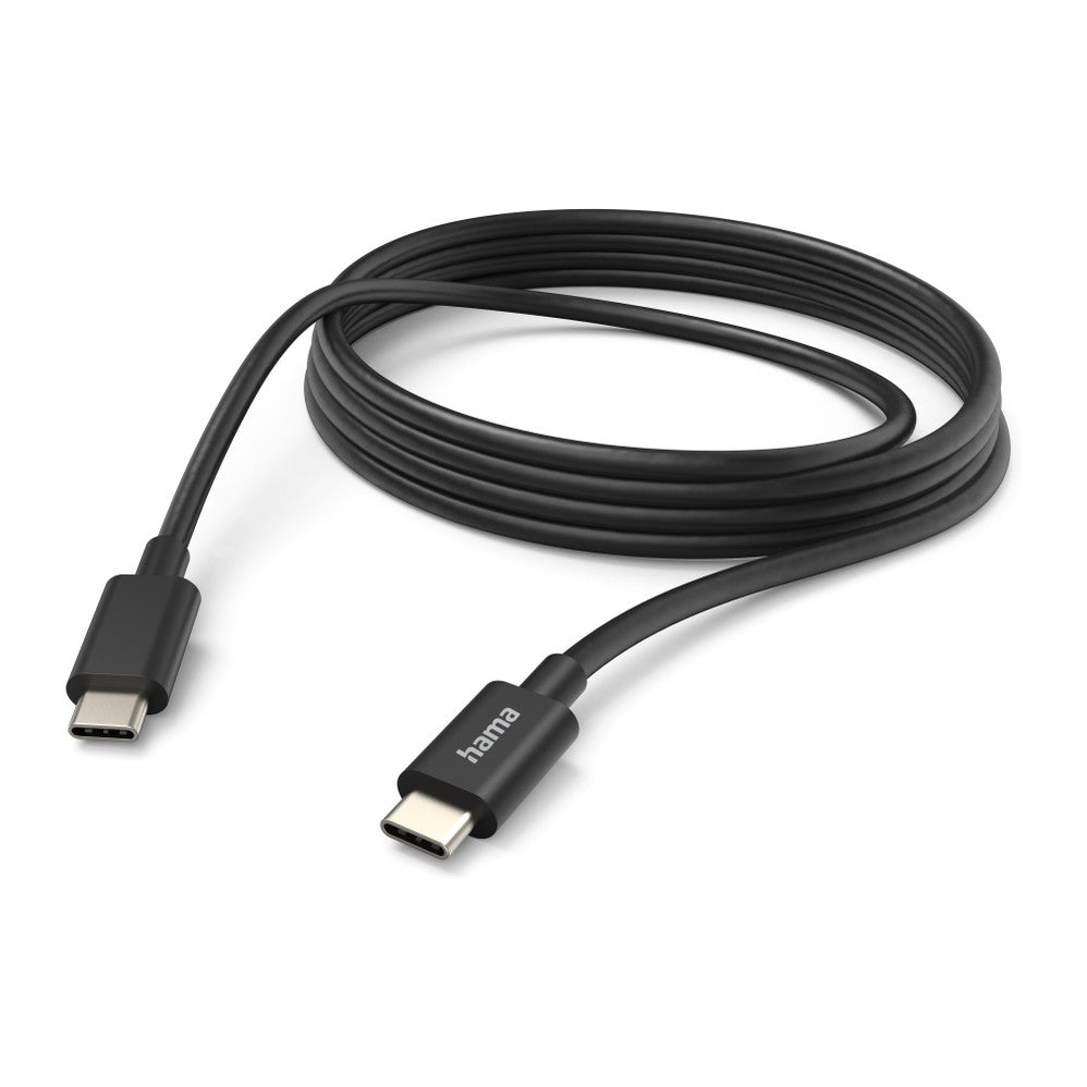 Hama 00201593 | USB-C to USB-C cable | USB 2.0 60 W | 3 m | Black