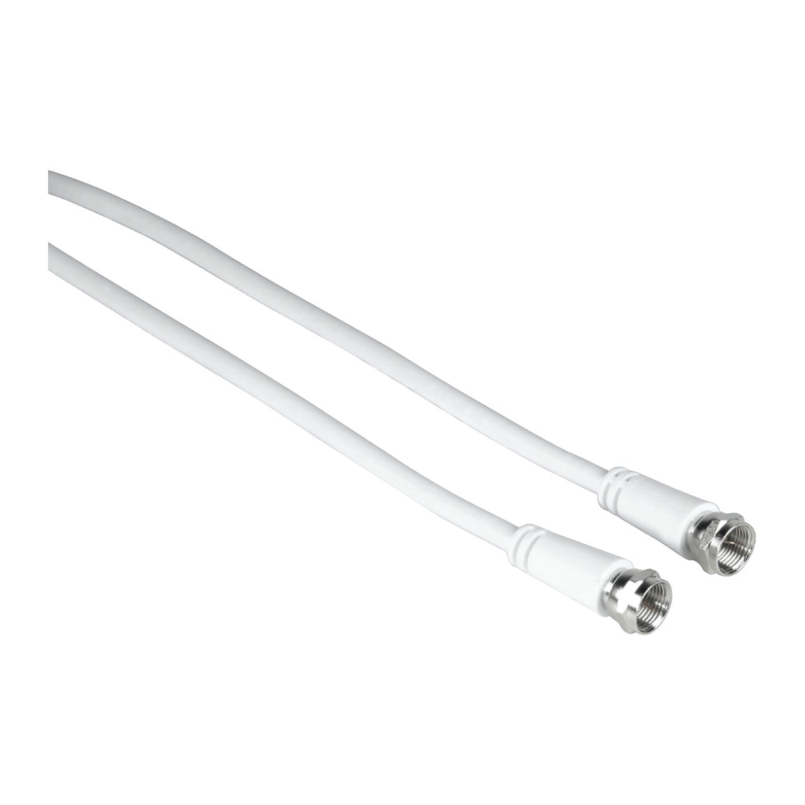 Hama 00205037 | SAT cable | F-plug to F-plug | 1.5 m 75 dB white