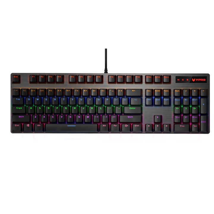 Rapoo V500 Pro | Mechanical gaming keyboard | Backlit | Black