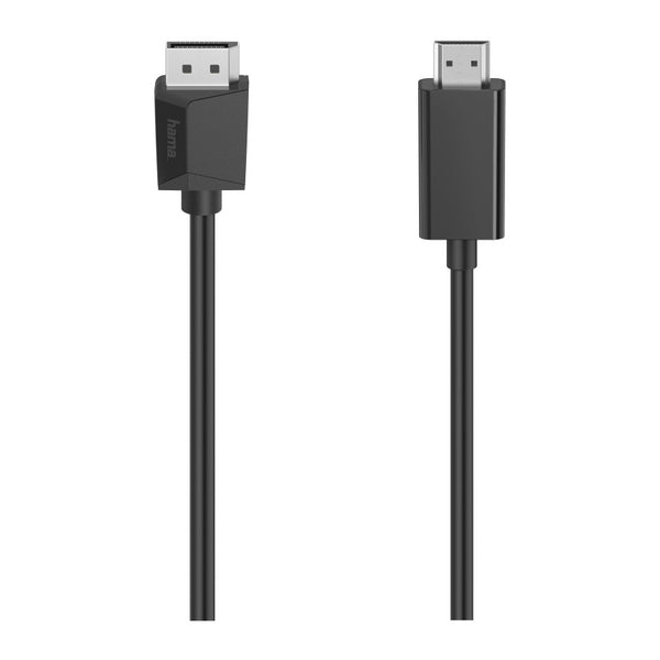 Hama 200712 | Displayport to HDMI Plug 4K 1.5M | Black