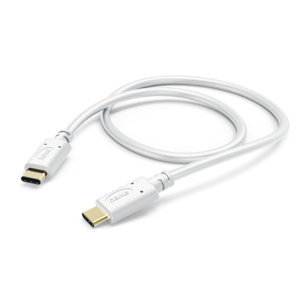 Hama 201592 | USB-C to USB-C charging cable | 1.5m | White