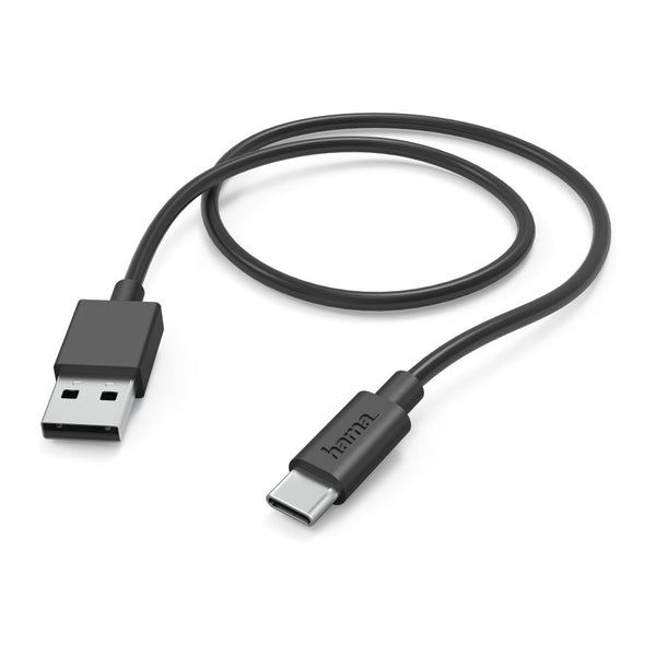 Hama 201594 | USB-A to USB-C cable | 1 m | Black