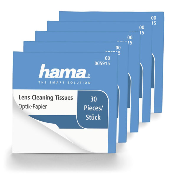Hama 5956 | Optical lens cleaning paper | 5 x 30 pages