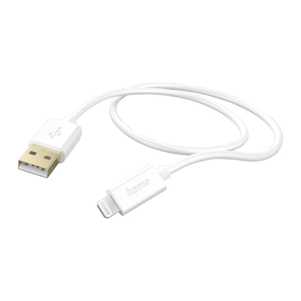 Hama 00201581 | USB-A to Lightning cable | Charge and sync | 1.5 m | White