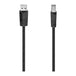 Hama FIC 200604 | USB 2.0 A to B cable | 480 Mbit/s | 5 m black