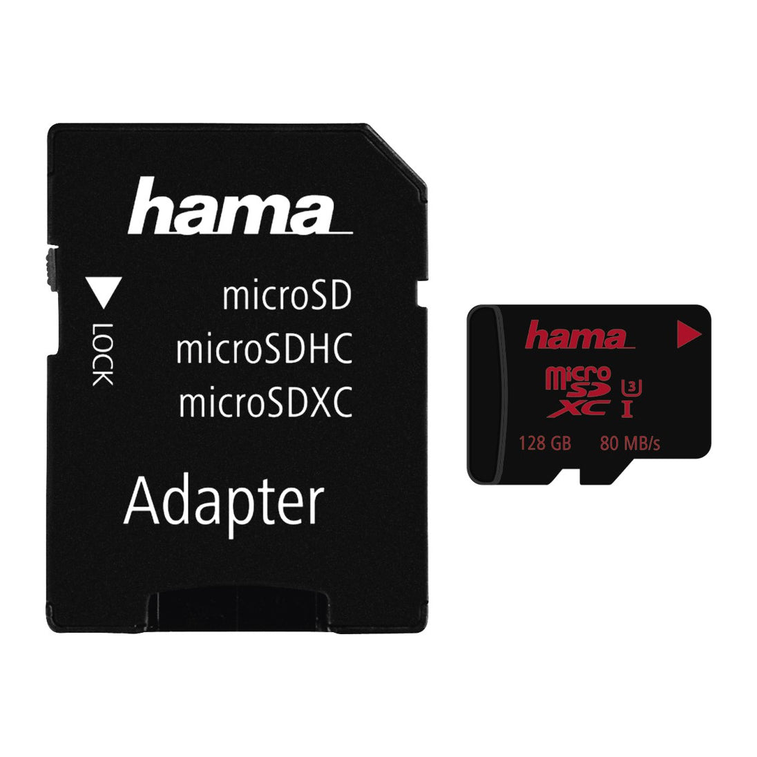 Hama Memory Pro 4K | 128GB microSDXC card | UHS-I U3 | 80MB/s