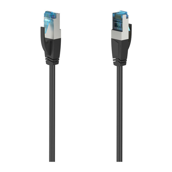 Hama 00200682 | Cat 6a Ethernet cable | 10 Gbit/s S/FTP | 5 m | Black