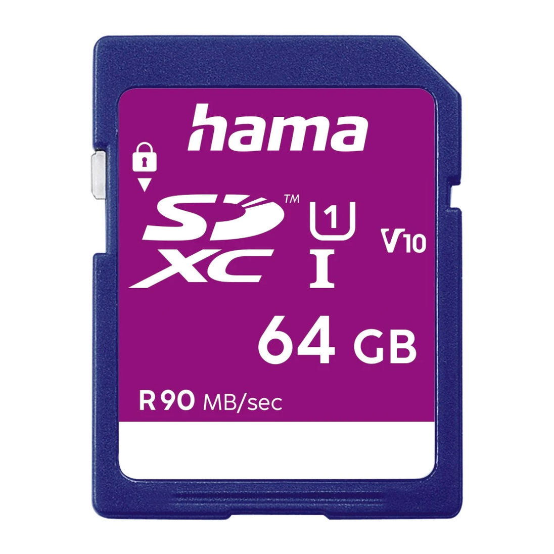 Hama SDXC 64GB | SD memory card | UHS-I Class 10 | 90 MB/s