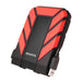 ADATA HD710 Pro | Portable hard drive | 2TB USB 3.2 Gen 1 | Red
