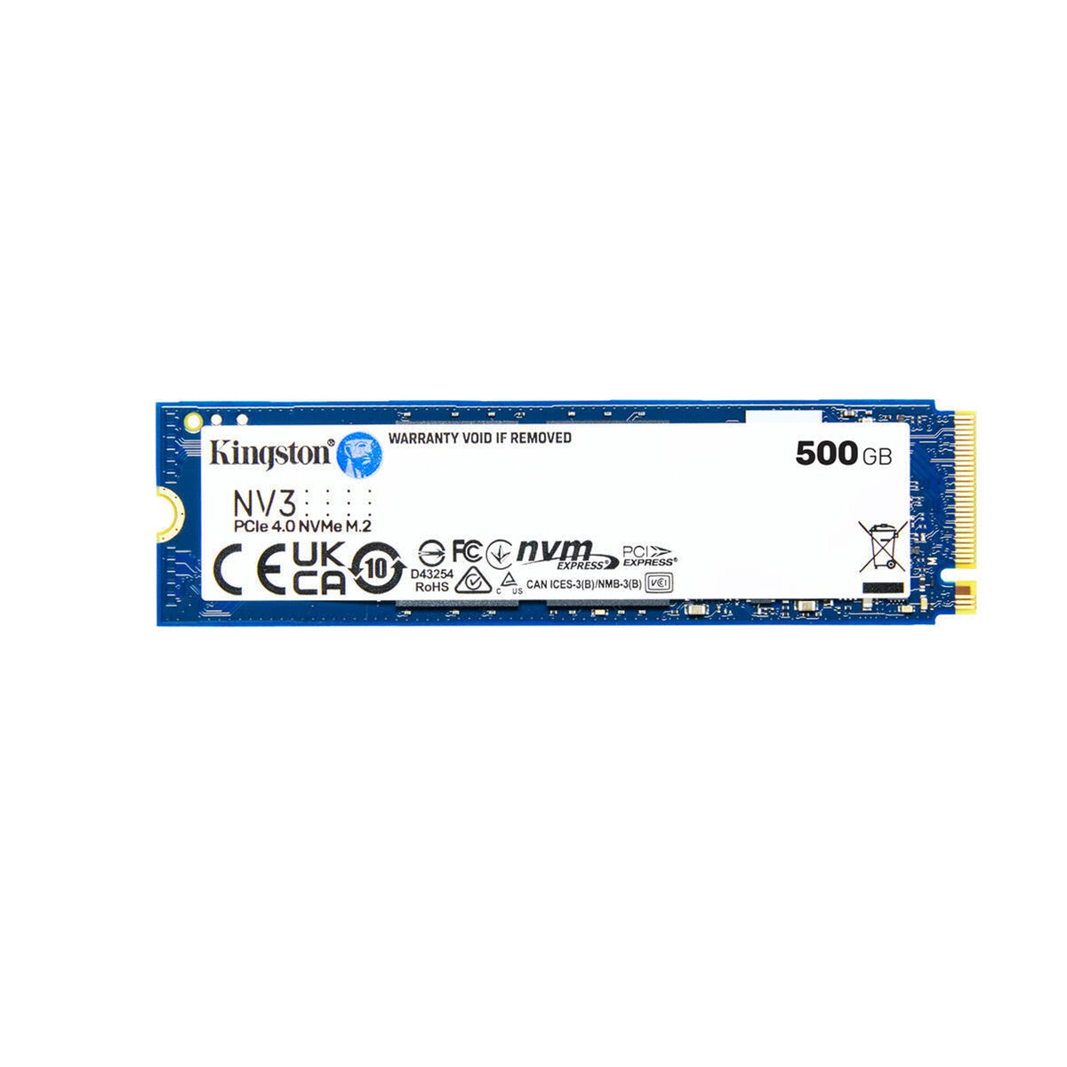Kingston NV3 | 500GB NVMe SSD | PCIe 4.0 M.2 2280