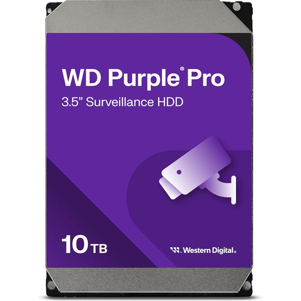 WD Purple Pro WD102PURP | Internal surveillance hard drive | 10TB SATA