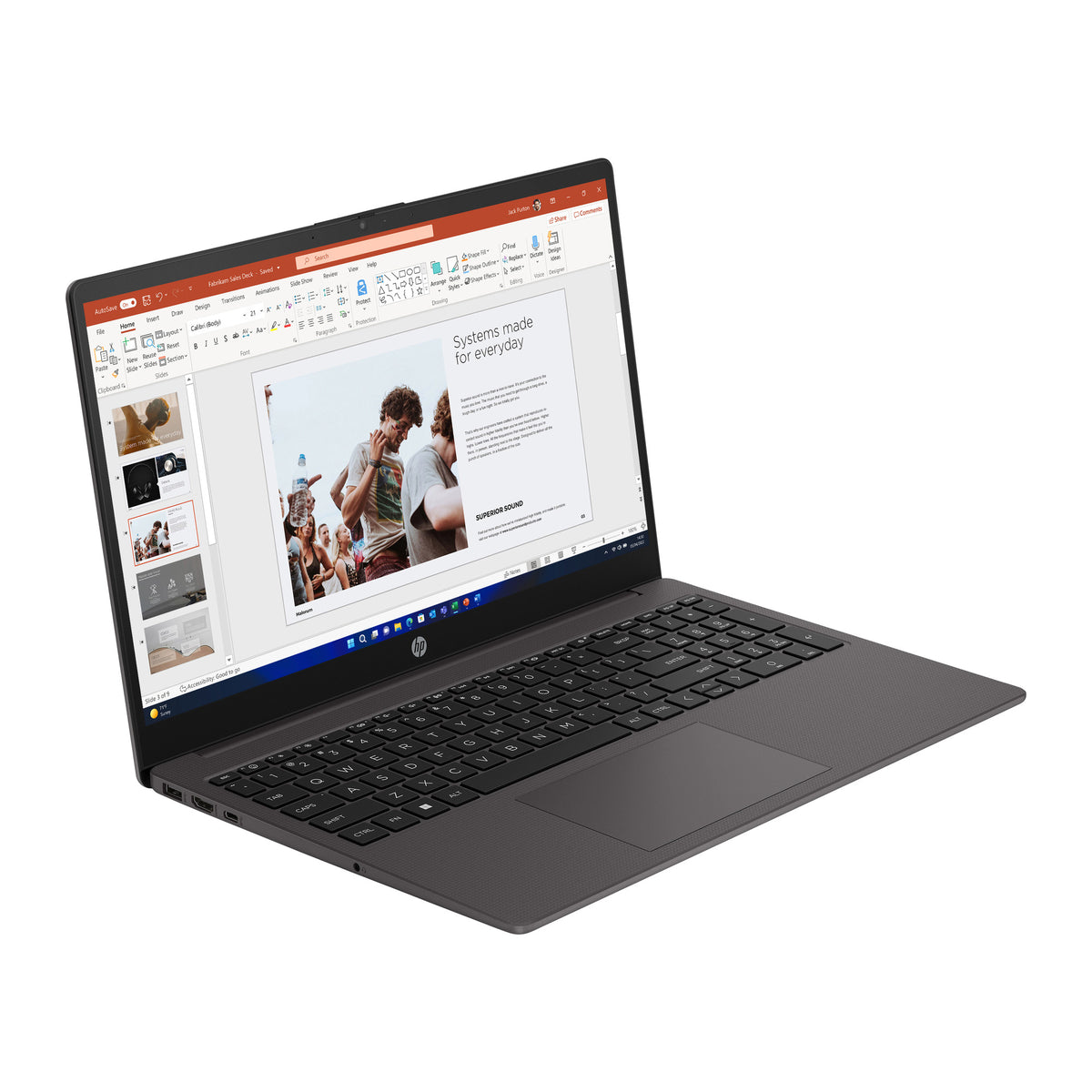 HP 255 G10 | 15.6" Laptop | Ryzen 5 7530U | 8GB RAM 512GB SSD | Windows 11 Home