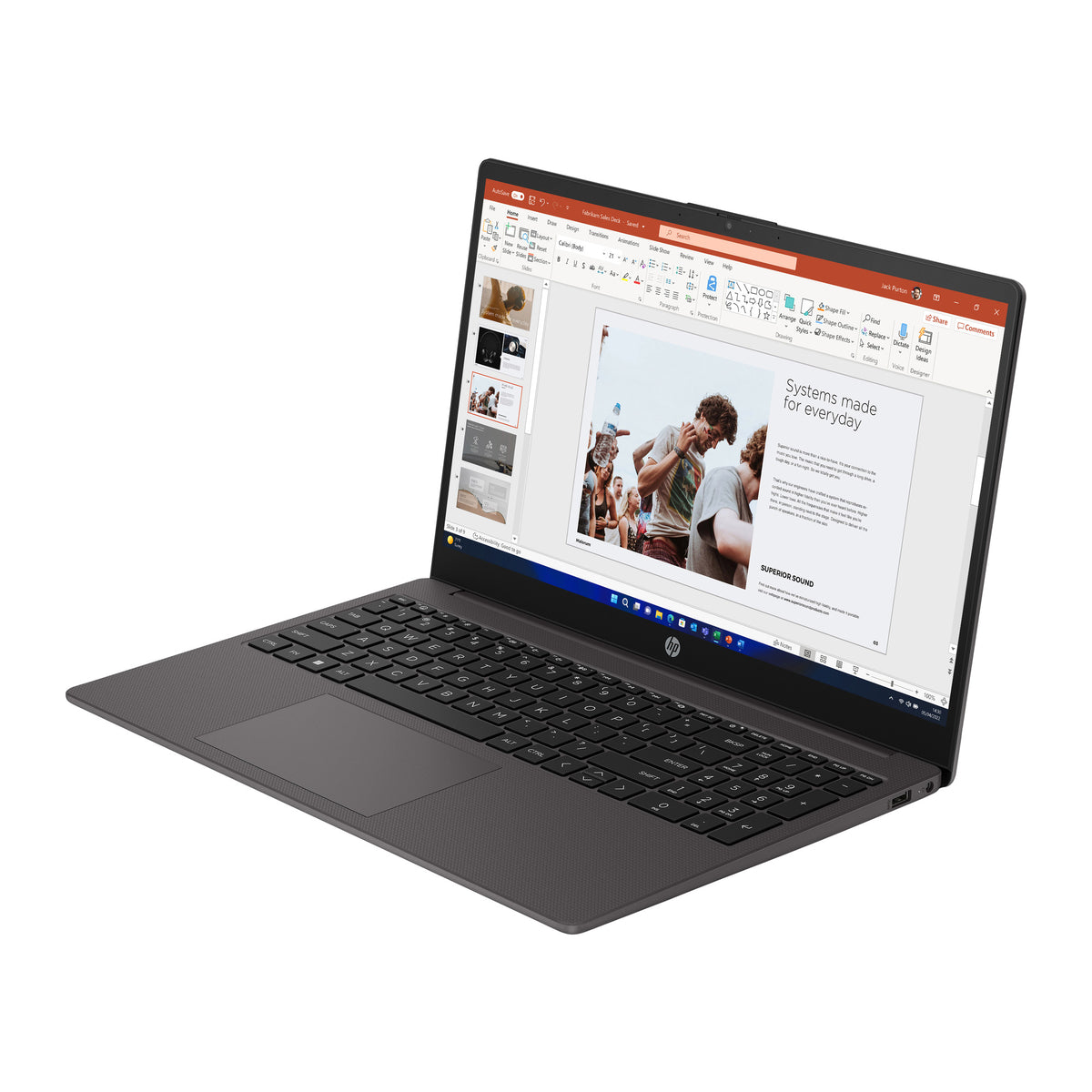 HP 255 G10 | 15.6" Laptop | Ryzen 5 7530U | 8GB RAM 512GB SSD | Windows 11 Home