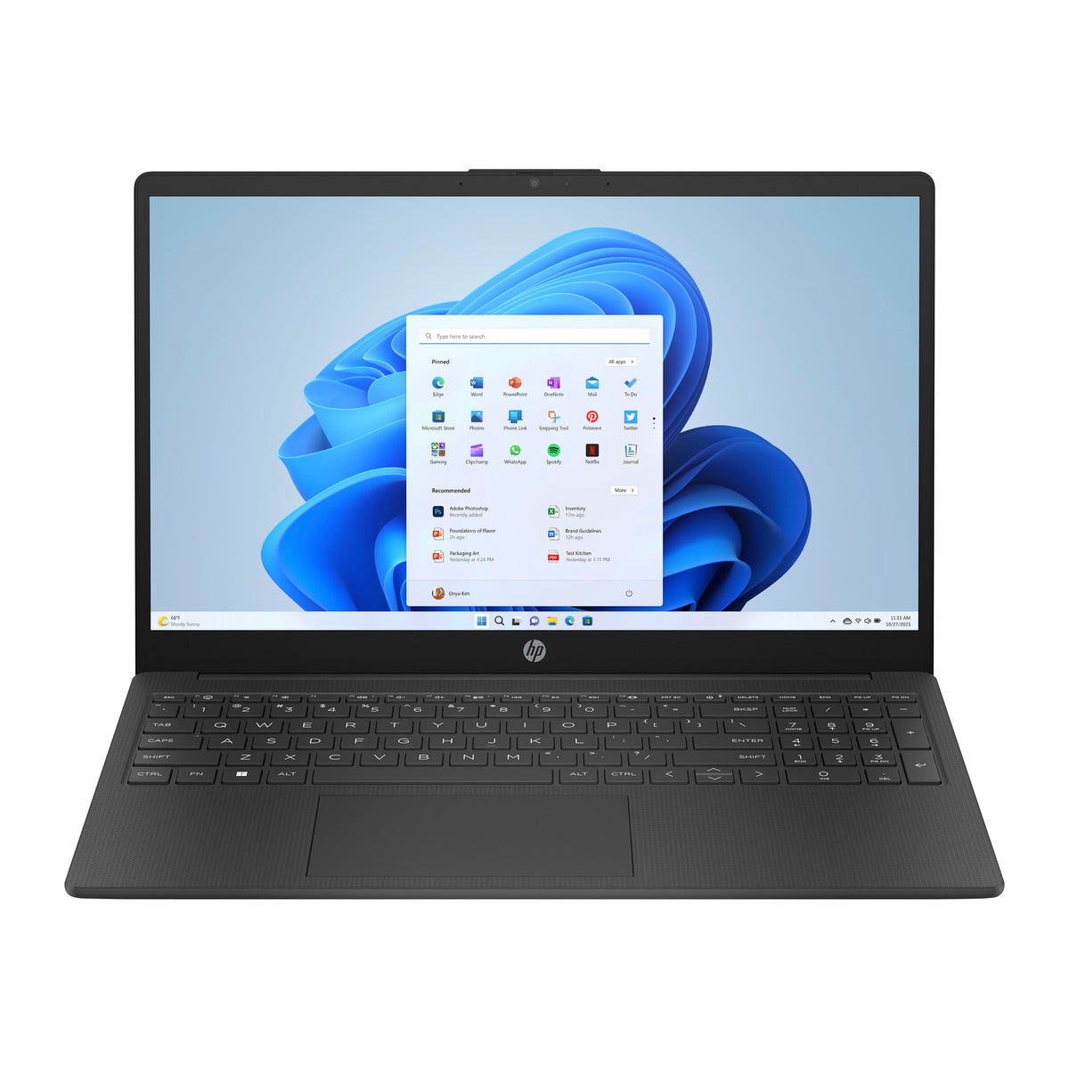 HP Laptop 15-fd0081na | Core 3 100U 8GB 512GB | 15.6 inch FHD Jet black