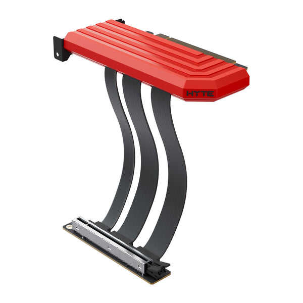 HYTE PCIe 5.0 Hyper Riser | PCIe x16 riser cable | 200 mm | Black Cherry
