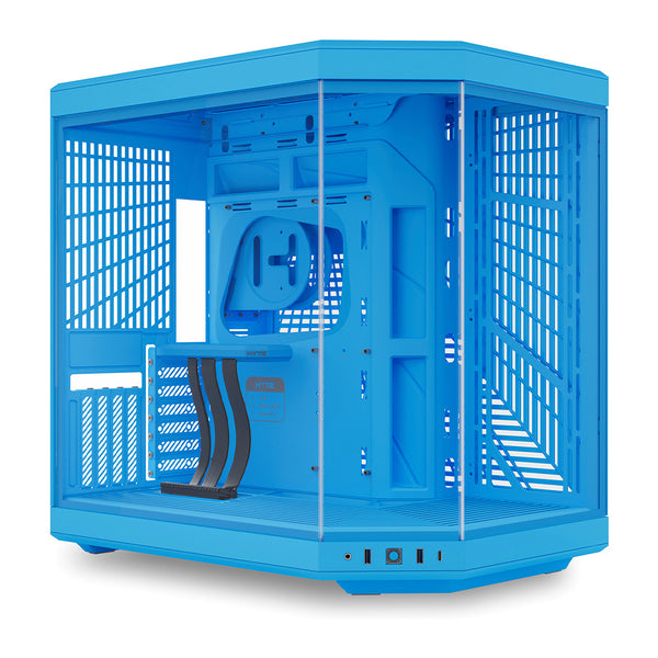 HYTE Y70 | Dual Chamber E-ATX Mid Tower Case | Tempered Glass | Blueberry Milk
