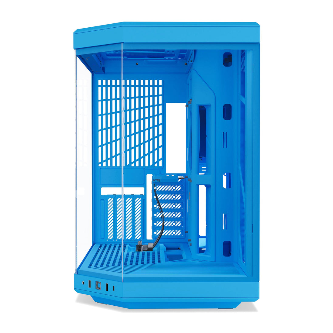 HYTE Y70 | Dual Chamber E-ATX Mid Tower Case | Tempered Glass | Blueberry Milk