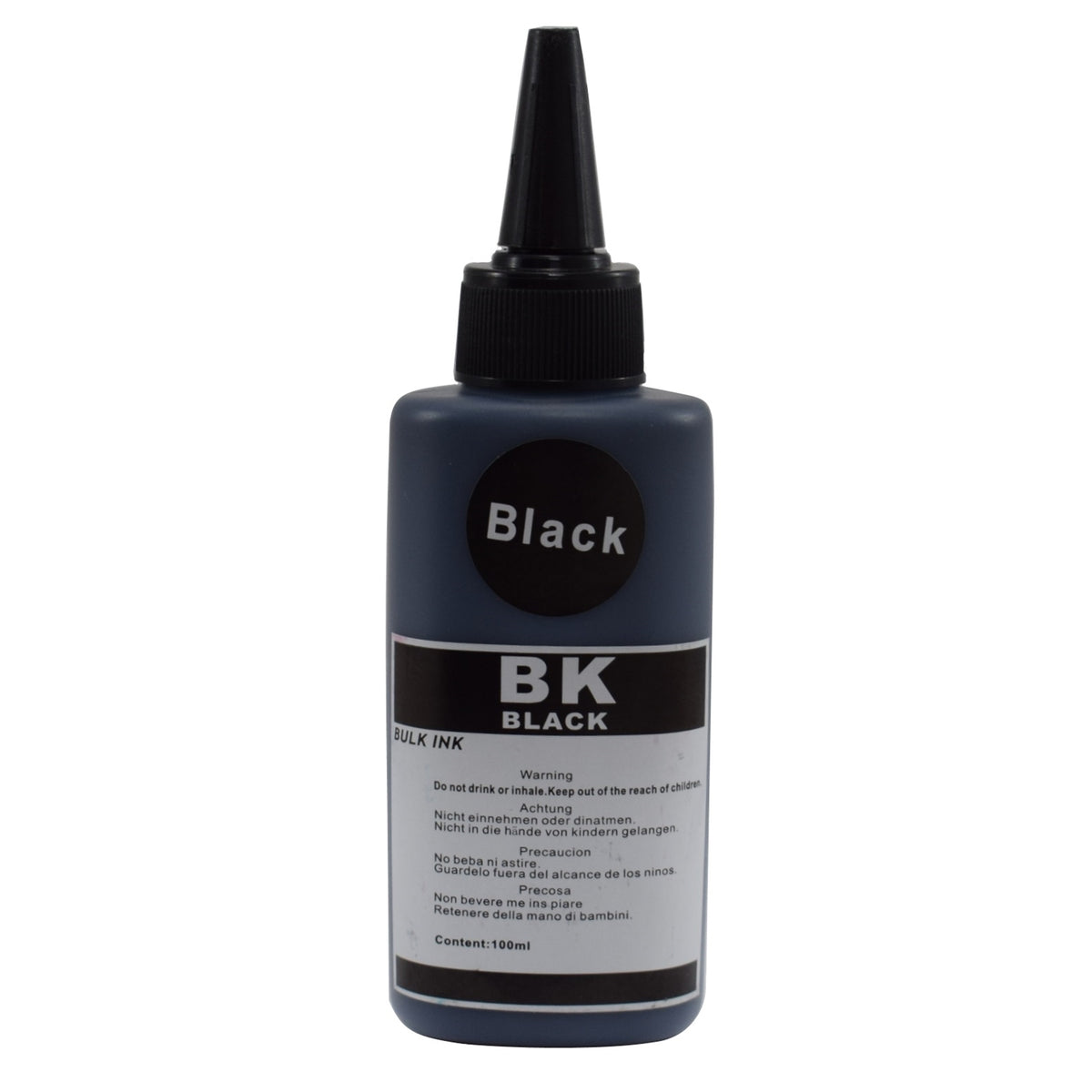 InkLab Bottle-Black | Printer refill ink | 100 ml | Black