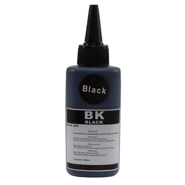 InkLab Bottle-Black | Printer refill ink | 100 ml | Black