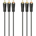 Hama 00205150 | Audio/video RCA cable | 3 RCA to 3 RCA | 1.5 m black