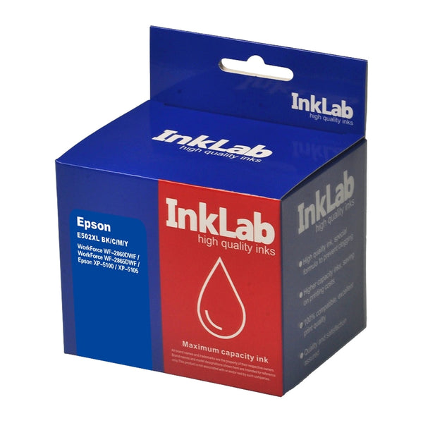 InkLab 502XL | Epson compatible ink multipack | Replacement cartridges