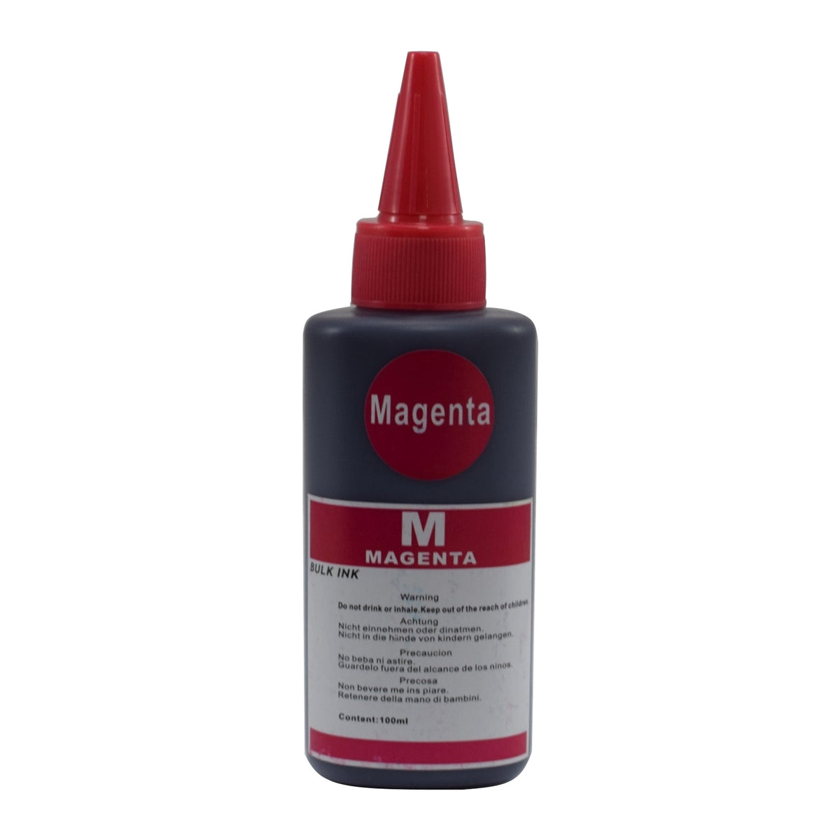 InkLab Universal Refill Ink | Brother, Canon, Epson | 100 ml | Magenta