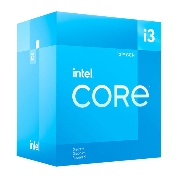 Intel Core i3-12100F | Desktop processor | 4 cores 8 threads | LGA1700