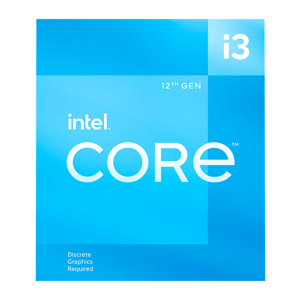 Intel Core i3-12100F | Desktop processor | 4 cores 8 threads | LGA1700