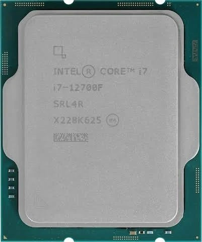 Intel Core i7-12700F | Desktop processor | 12 cores 20 threads | LGA1700