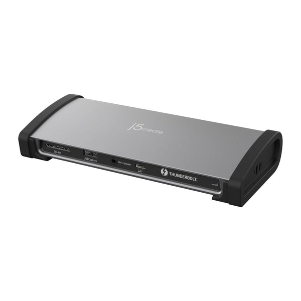 j5create JTD562-FN | 8K Thunderbolt 4 docking station | 96W PD | UK plug