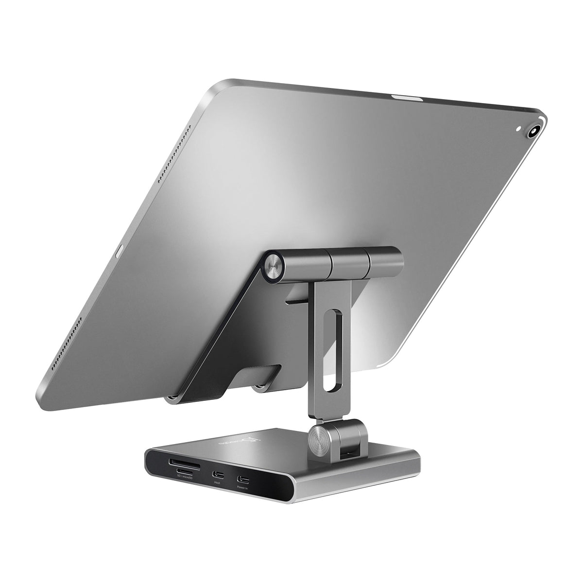 j5create JTS224-N | iPad Stand with USB-C Dock | 4K60 HDMI, 100W PD | 12.9in