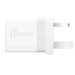 j5create JUP1420-FN | 20W USB-C PD wall charger | UK plug | White