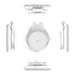 j5create JUPW3415N | Qi2 3-in-1 wireless charging station | Foldable | White