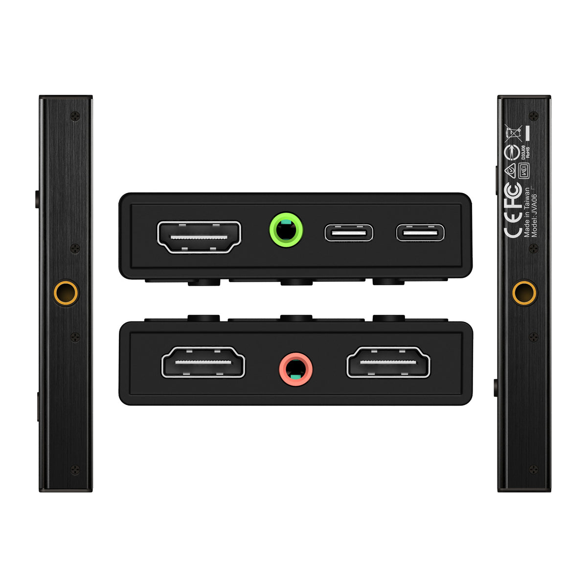 j5create JVA06-N | Dual HDMI video capture card | 1080p60 | PIP and chroma key