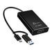 j5create JVA11-N | 4K HDMI capture adapter | USB-C 3.2 | 4K30, 1080p120 | Black