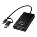 j5create JVA11-N | 4K HDMI capture adapter | USB-C 3.2 | 4K30, 1080p120 | Black