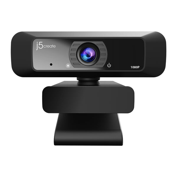 j5create JVCU100-N | Full HD 1080p USB webcam | 360° rotation | Black