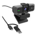 j5create JVU430-N | 4K Ultra HD USB webcam | 94° wide angle | Black and silver