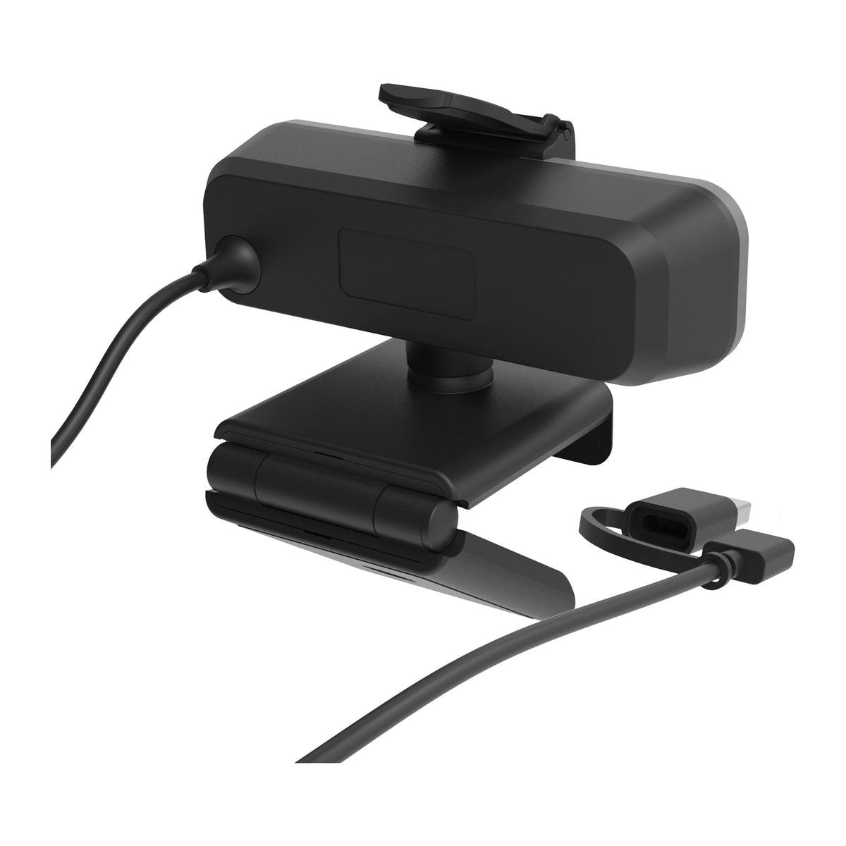 j5create JVU430-N | 4K Ultra HD USB webcam | 94° wide angle | Black and silver