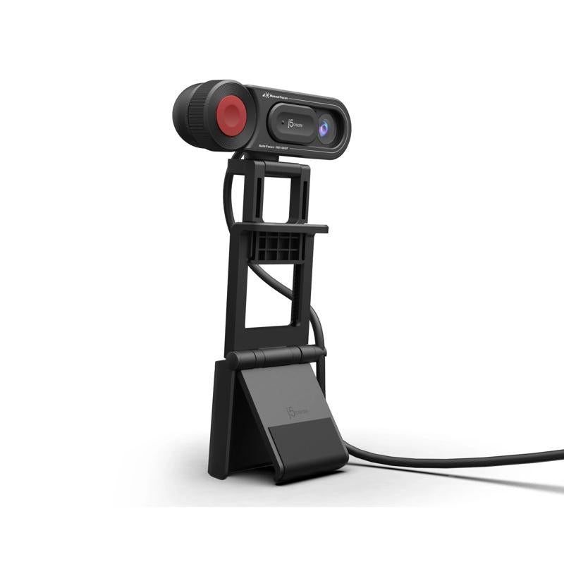 j5create JVU250-N | HD webcam | 1080p 30fps | Black