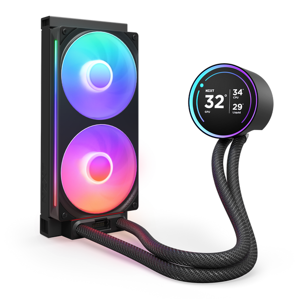 NZXT Kraken Elite 240 RGB | Liquid CPU cooler | 2.72-inch IPS LCD | 240 mm