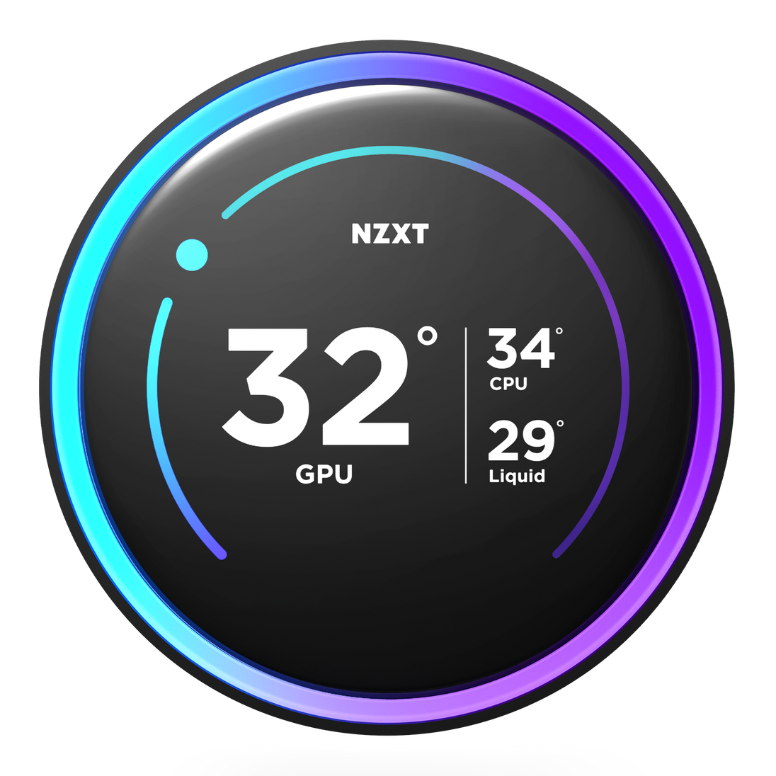 NZXT Kraken Elite 240 RGB | Liquid CPU cooler | 2.72-inch IPS LCD | 240 mm