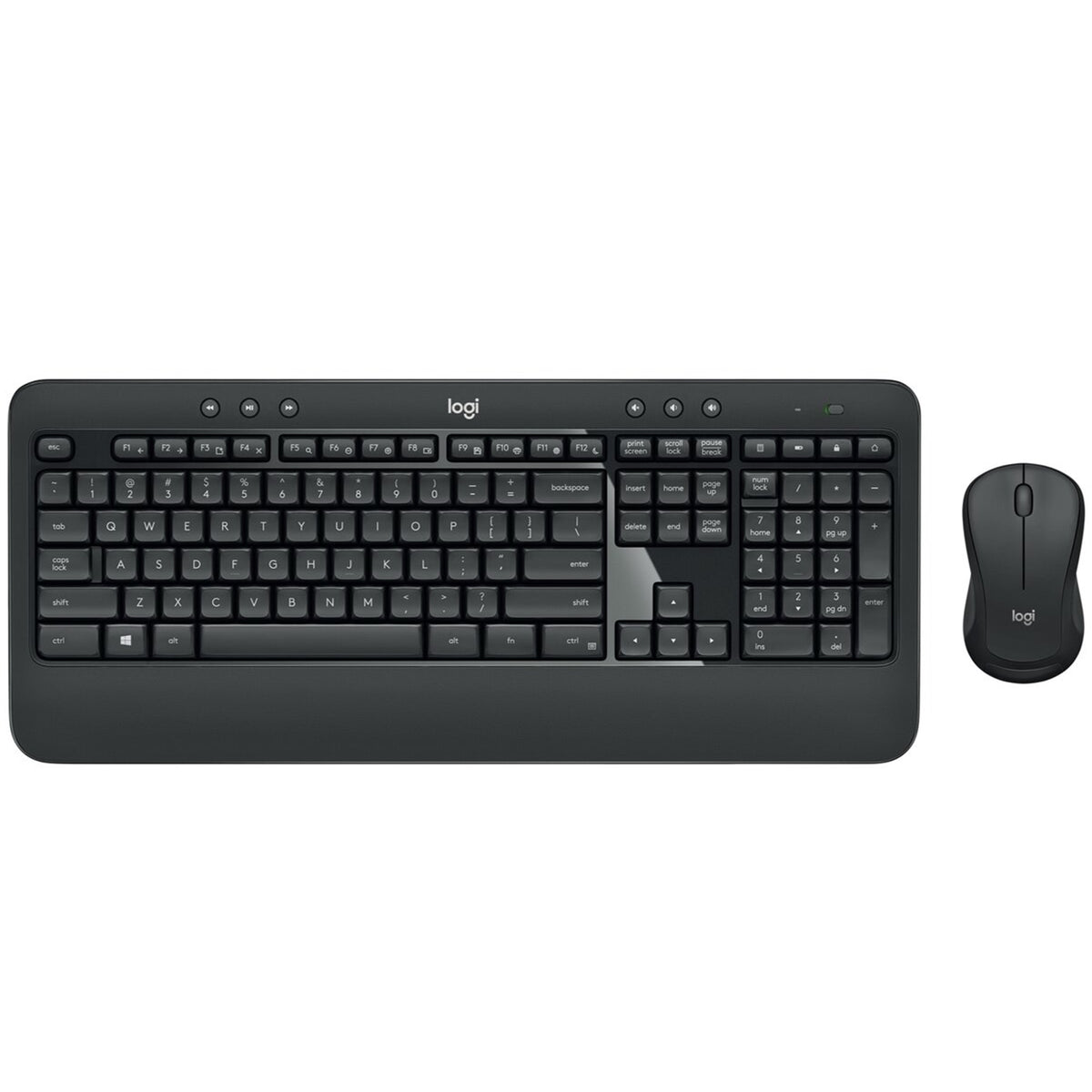 Logitech MK540 Advanced | Wireless keyboard and mouse | UK QWERTY | Black