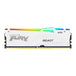 Kingston FURY Beast RGB | DDR5 RAM kit | 64GB 5600MT/s CL36 | White