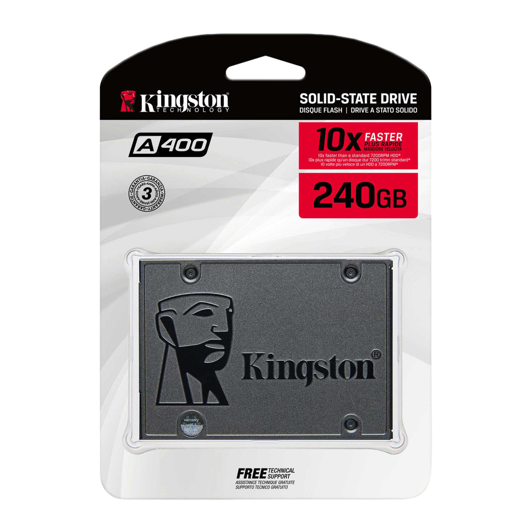 Kingston A400 | 240GB SATA SSD | 2.5 inch | 6Gb/s