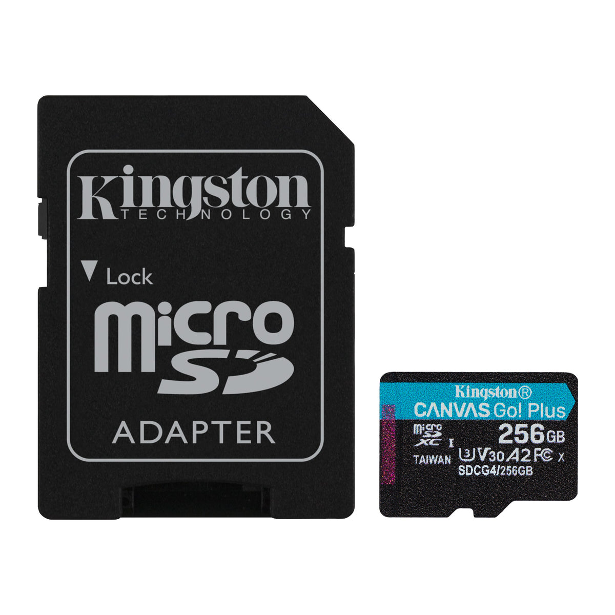 Kingston Canvas Go! Plus | microSD card | UHS-I U3 | 256GB