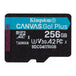 Kingston Canvas Go! Plus | microSD card | UHS-I U3 | 256GB