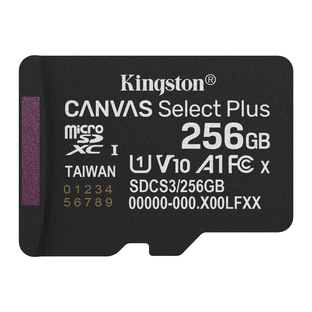 Kingston Canvas Select Plus | microSDXC memory card | 256GB | UHS-I U1