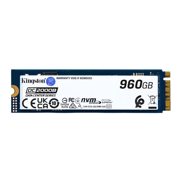 Kingston DC2000B | Enterprise NVMe SSD | 960GB PCIe 4.0 x4