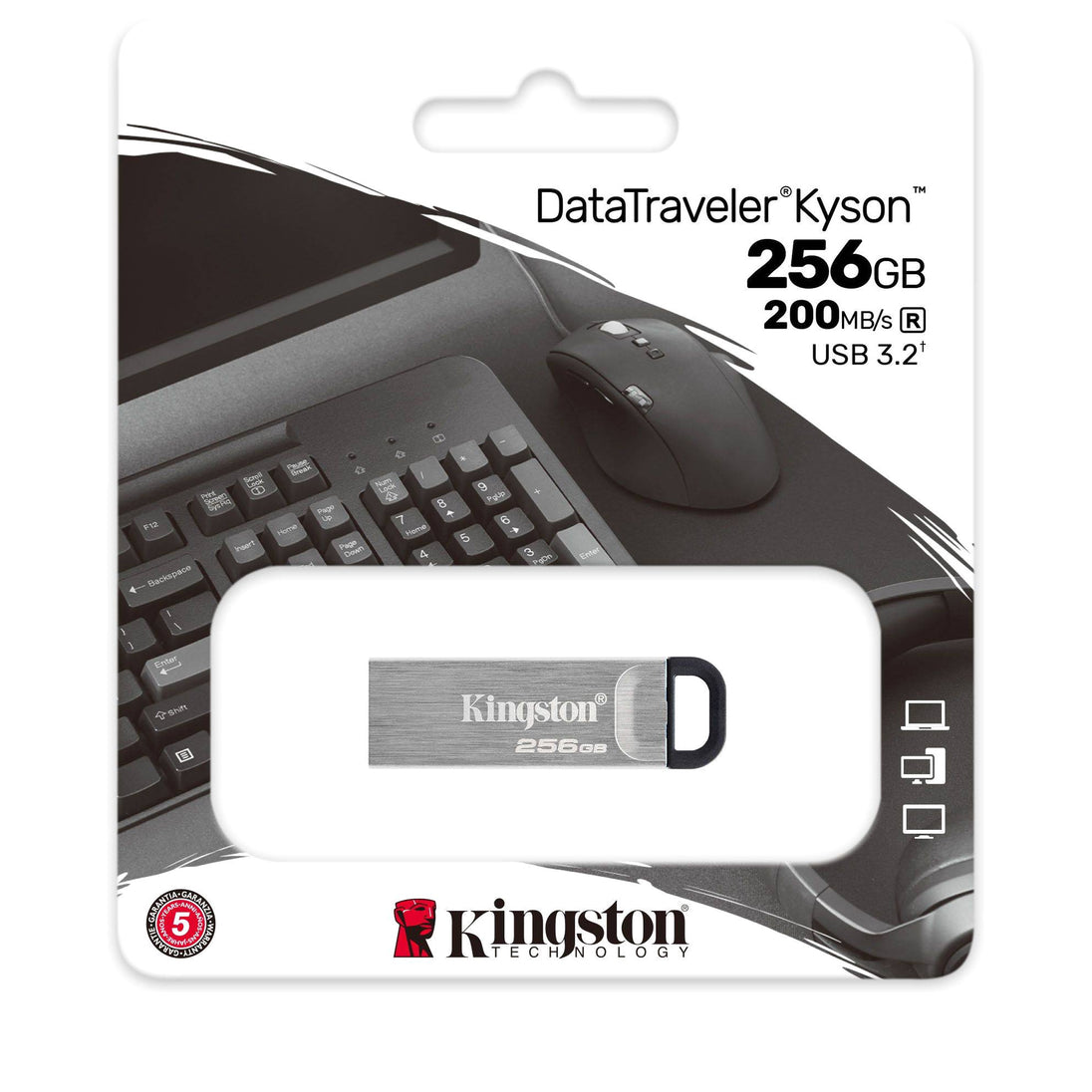Kingston DTKN/256GB | 256GB USB 3.2 Pen RW 20060 MBS